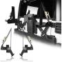 u-Box for Jeep Wrangler JK 07-18 Spare Tire Jerry Can Mount Fit 5.3 Gallon