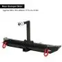 Metal Front and Rear Bumper Spare Tire Frame Parts Accessory Fit for SCX10 TRX4 D90 1/10 RC Car Metal Front and Rear Bumper Spare Tire Frame Parts Accessory Fit for SCX10 TRX4 D90 1/10 RC Car