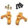 LEIPUPA 1 Pair RC Metal Steering Cup for 1:12 1:14 Wltoys 124018 124019 144001 Model Buggy Trucks Car Spare Parts - Gold LEIPUPA 1 Pair RC Metal Steering Cup for 1:12 1:14 Wltoys 124018 124019 144001 Model Buggy Trucks Car Spare Parts - Gold