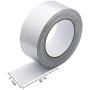 KIWIHUB 4.2 Mil (2 inch-82ft) Aluminum Foil Tape, Silver,Good for HVAC, Sealing & Patching Hot & Cold Air Ducts, Metal Repair
