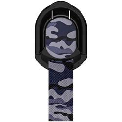 Ghostek Loop Phone Strap Holder with Stand and Built-in Magnetic Car Holder Magnet Gripper Prevents Clumsy Drops and Falls Conveniently Detachable Making It Wireless Charging Compatible - (Blue Camo)