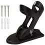 SOURCER Metal Flag Holder, Heavy Duty Black Metal Flag Pole Bracket Mount for House (Black) SOURCER Metal Flag Holder, Heavy Duty Black Metal Flag Pole Bracket Mount for House (Black)
