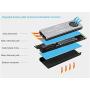 NVME NGFF M2 2280 10000 RPM SSD Chip Heatsink Turbine Fan Radiator Desktop Mute SSD Cooling Fan for Intel Optane Persistent Memory