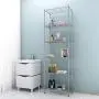 Himimi 6-Tier Wire Shelving Unit, Free Standing Shelf, Metal Storage Shelves, Heavy Duty Organizer Rack for Garage, Kitchen, Living Room, Bathroom, 21.26L x 11.42W x 62.99H, Silver Himimi 6-Tier Wire Shelving Unit, Free Standing Shelf, Metal Storage Shelves, Heavy Duty Organizer Rack for Garage, Kitchen, Living Room, Bathroom, 21.26L x 11.42W x 62.99H, Silver
