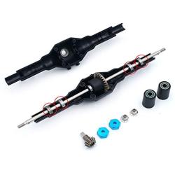 Cinhent Gearbox Rear Gearbox Upgrade Metal Rear Transmission Box Gearbox RC Car Spare Parts Rear Axle Rear Gearbox Accessory Parts for Wltoys 12428-ABC/12423-ABC Car