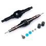 Cinhent Gearbox Rear Gearbox Upgrade Metal Rear Transmission Box Gearbox RC Car Spare Parts Rear Axle Rear Gearbox Accessory Parts for Wltoys 12428-ABC/12423-ABC Car