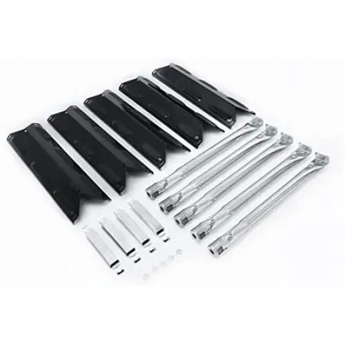 Grill Valueparts Grill Replacement Parts for BBQ Pro Kenmore 5 Burner 146.47468610 146.23680310 146.47469610 146.23770310 146.16153110 Flame Tamer Heat Plates 40800023 Burner 40700125 Crossover Tubes
