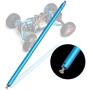 Drfeify RC Spindle Axle, Blue Metal Spindle Shaft for WLtoys 1/18 Model Car RC Truck Upgrade Parts