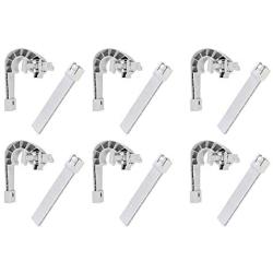 Intex Skimmer Hook and Adjuster for Metal Frame Pools Replacement Part (6 Pack)