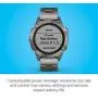 Garmin fenix 6 Sapphire, Premium Multisport GPS Watch, Features Mapping, Music, Grade-Adjusted Pace Guidance and Pulse Ox Sensors, Titanium