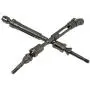 2PCS Aluminum Alloy RC CVD Steel Front & Rear Drive Shaft Axle Transmission Axle Joint for Traxxas Slash 4X4 Stampede Rustler VXL HQ727 Short Truck 2PCS Aluminum Alloy RC CVD Steel Front & Rear Drive Shaft Axle Transmission Axle Joint for Traxxas Slash 4X4 Stampede Rustler VXL HQ727 Short Truck