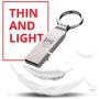 10 X 32GB Metal USB 2.0 Flash Drives Waterproof Bulk Thumb Drive Jump Drive Pen Drive Memory Stick with Keyring,Silvery(32G,10pack)