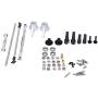 Vbest life RC Rear&Front Gear Set, Metal Front and Rear Gear Assemblies Set Compatible with MN-91 FJ-45 MN-D90 Truck Model