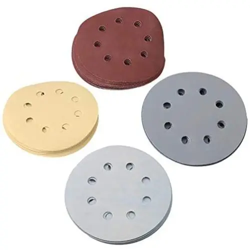 CNBTR Round Sanding Discs Hook Loop Sandpaper 1500# 2000# 3000# 5000# 7000# Sander for Polishing Parts Pack of 50 CNBTR Round Sanding Discs Hook Loop Sandpaper 1500# 2000# 3000# 5000# 7000# Sander for Polishing Parts Pack of 50
