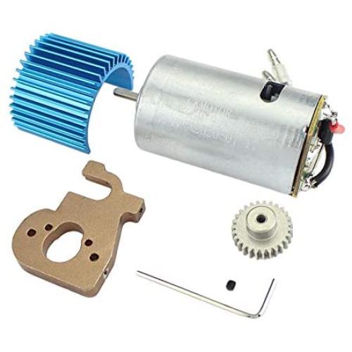 Tongina Upgrade Kit Parts 1:12 WLtoys 124018 124019 Motor Gear RC Car Replacement - Blue
