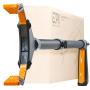 EZPIK 40'' Long Reach Grabber Reacher Tool - Heavy Duty Trash Picker Upper Grabber - Long Handled Reacher Grabber Pickup Tool - Extended Grabber Tool with Rotating Head and Magnet [ New Metal Latch ]