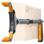 EZPIK 40'' Long Reach Grabber Reacher Tool - Heavy Duty Trash Picker Upper Grabber - Long Handled Reacher Grabber Pickup Tool - Extended Grabber Tool with Rotating Head and Magnet [ New Metal Latch ]
