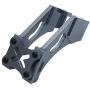 freneci Remote Control Car Metal Upgrade Accessories Tail Fix Parts for Wltoys 144001 1/14 RC Car Upgrade Parts - Titanium freneci Remote Control Car Metal Upgrade Accessories Tail Fix Parts for Wltoys 144001 1/14 RC Car Upgrade Parts - Titanium