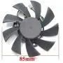 inRobert DIY Two Ball Bearing Video Card Cooling Fan for Zotac GTX 1060 Mini