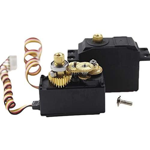 AKDSteel for Wltoys 12428 12423 12628 RC Cars Parts Metal Gear Servo Steering Gear Model Part -for Toys
