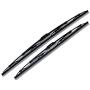 TuningPros WBMJ-21-21 Metal Frame Windshield Wiper Blade, 21'' (525mm) Driver Side & 21'' (525mm) Passenger Side, Set of 2