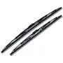 TuningPros WBMJ-28-28 Metal Frame Windshield Wiper Blade, 28'' (700mm) Driver Side & 28'' (700mm) Passenger Side, Set of 2