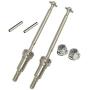 Essenc RC Car Metal Front CVD Drive Shaft Set Accessory Spare Parts 30-WJ02 for Hosim 9130 RC Car