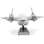 Fascinations Metal Earth SR-71 Blackbird Airplane 3D Metal Model Kit