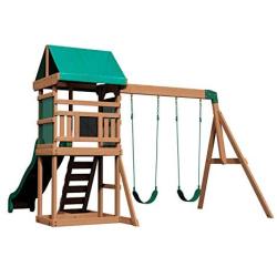 Backyard Discovery Buckley Hill Wooden Swing Set