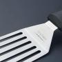 BOLEXINO Slotted Spatula Turner, Stainless Steel Slotted Flexible Turner, Kitchen Metal Spatula for Fish/Egg/Meat/Dumpling Turning, Flipping, Frying and Grilling, Dishwasher Safe