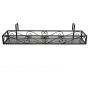 Funmall Hanging Balcony Railing Shelf Flower Pot Holder Metal Plant Stand