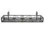 Funmall Hanging Balcony Railing Shelf Flower Pot Holder Metal Plant Stand
