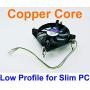 iCool Intel CPU i3 i5 LGA 1150/1151 / 1155 Low Profile 1U Copper Core Cooling Fan 95W PWM