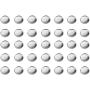 1000pcs 58mm DIY Blank Pin Badge Button Cover Clip Pin Parts Consumables for Pro Button Maker Machine (2.3 inch(58mm))