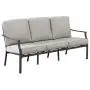 Amazon Brand - Ravenna Home Archer Steel-Framed Outdoor Patio Plush 3-Seater Sofa with Removable, Water-Resistant Cushions, 68.5''W, Gray Amazon Brand - Ravenna Home Archer Steel-Framed Outdoor Patio Plush 3-Seater Sofa with Removable, Water-Resistant Cushions, 68.5''W, Gray