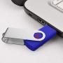 20 Pack 2GB Flash Drive Bulk USB Memory Stick Thumb Drive Bulk Swivel Design Blue