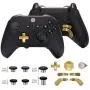 13 in 1 Metal Thumbsticks for Xbox One Elite Series 2, Xbox One Elite 2 Controller Parts, Gaming Accessory Replacement Parts, Metal Mod 6 Swap Joysticks, 4 Paddles, 2 D-Pads, 1 Adjustment Tool(Gold) 13 in 1 Metal Thumbsticks for Xbox One Elite Series 2, Xbox One Elite 2 Controller Parts, Gaming Accessory Replacement Parts, Metal Mod 6 Swap Joysticks, 4 Paddles, 2 D-Pads, 1 Adjustment Tool(Gold)