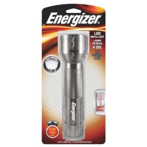 Energizer 6 LED Metal Flashlight with Non-Slip Textured Grip (Batteries Included)