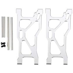 Tbest 2 Pcs Front Lower Arm,Metal Lower Suspension Pull Rod for VRX 1/10 RC Car Model Toy Spare Part