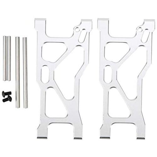 Tbest 2 Pcs Front Lower Arm,Metal Lower Suspension Pull Rod for VRX 1/10 RC Car Model Toy Spare Part