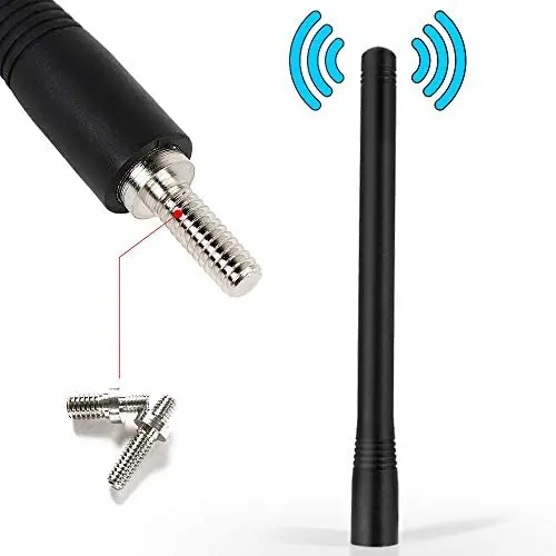 Savadicar 7.5-inch Short & Thick Reflex Antenna Replacement for 2007-2019 Jeep Wrangler Jk JKU JL JLU, Metal + ABS, Black Savadicar 7.5-inch Short & Thick Reflex Antenna Replacement for 2007-2019 Jeep Wrangler Jk JKU JL JLU, Metal + ABS, Black