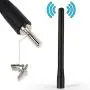 Savadicar 7.5-inch Short & Thick Reflex Antenna Replacement for 2007-2019 Jeep Wrangler Jk JKU JL JLU, Metal + ABS, Black Savadicar 7.5-inch Short & Thick Reflex Antenna Replacement for 2007-2019 Jeep Wrangler Jk JKU JL JLU, Metal + ABS, Black