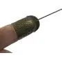 D&D Sewing Thimble Finger Protector, Adjustable Finger Metal Shield Protector Pin Needles Sewing Quilting Craft Accessories DIY Sewing Tools (Small)