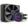 NZXT Kraken M22 120mm - RL-KRM22-01 - AIO RGB CPU Liquid Cooler - CAM-Powered - Infinity Mirror Design - Reinforced Extended Tubing - Aer P120mm PWM Radiator Fan (Included) Black