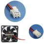 FZVAN 4Packs 40X40X10mm 4cm DC 12V Silent Computer Fan 40mm 4010 Case Fan for 3D Printer Reprap Prusa I3 2pin 6000 RPM