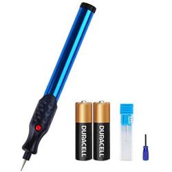 FOLAI Electric Engraving Engraver Pen Carve Tool for DIY Jewellery Jewelry Metal Glass - (Cordless Precision Engraver with Diamond Tip Bit)