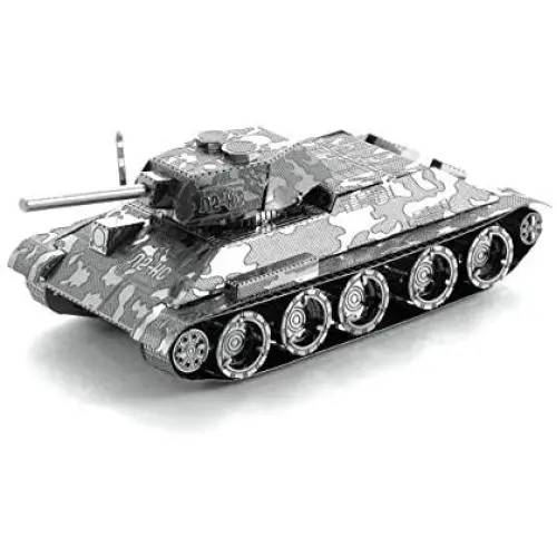Metal Earth Fascinations T-34 Tank 3D Metal Model Kit Metal Earth Fascinations T-34 Tank 3D Metal Model Kit