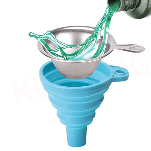 CCTREE 3D Printer Resin Filter,Resin Filter Cup+Silicon Funnel Disposable for 3D Printer ANYCUBIC Photon ELEGOO Mars WanHao D7/D8 DLP SLA UV