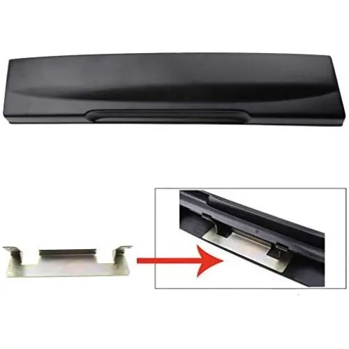 ADVANCE IGNITION Rear Tailgate License Plate Shield Handle wit Metal Bracket Compatible with Ford 02-05 Explorer Black 2002 2003 2004 2005 ADVANCE IGNITION Rear Tailgate License Plate Shield Handle wit Metal Bracket Compatible with Ford 02-05 Explorer Black 2002 2003 2004 2005