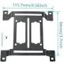 CZQC Water Pump Bracket 120mm Water Cooling Pump Radiator Support Holder Water Drainage Tank Reservoir Bracket Fan Holder Mount Stand CZQC Water Pump Bracket 120mm Water Cooling Pump Radiator Support Holder Water Drainage Tank Reservoir Bracket Fan Holder Mount Stand